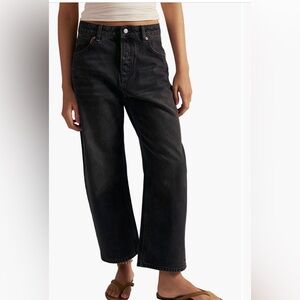 We The Free, Free People Deep Trance Boyfriend Jean Ankle Washed Black, hypnosis